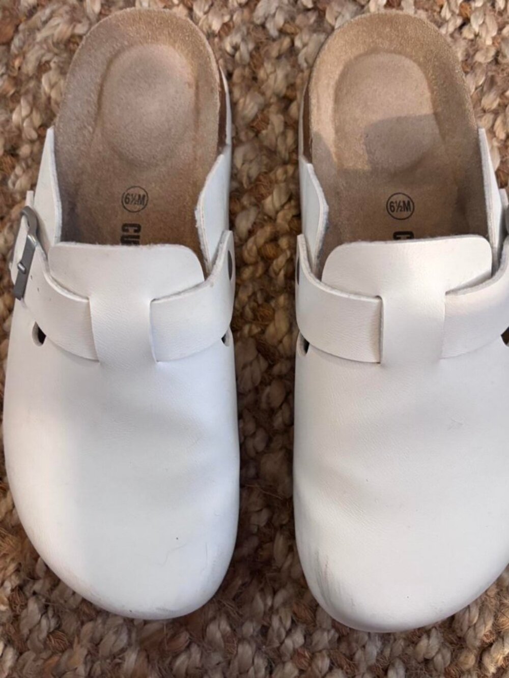 Women's White Clogs